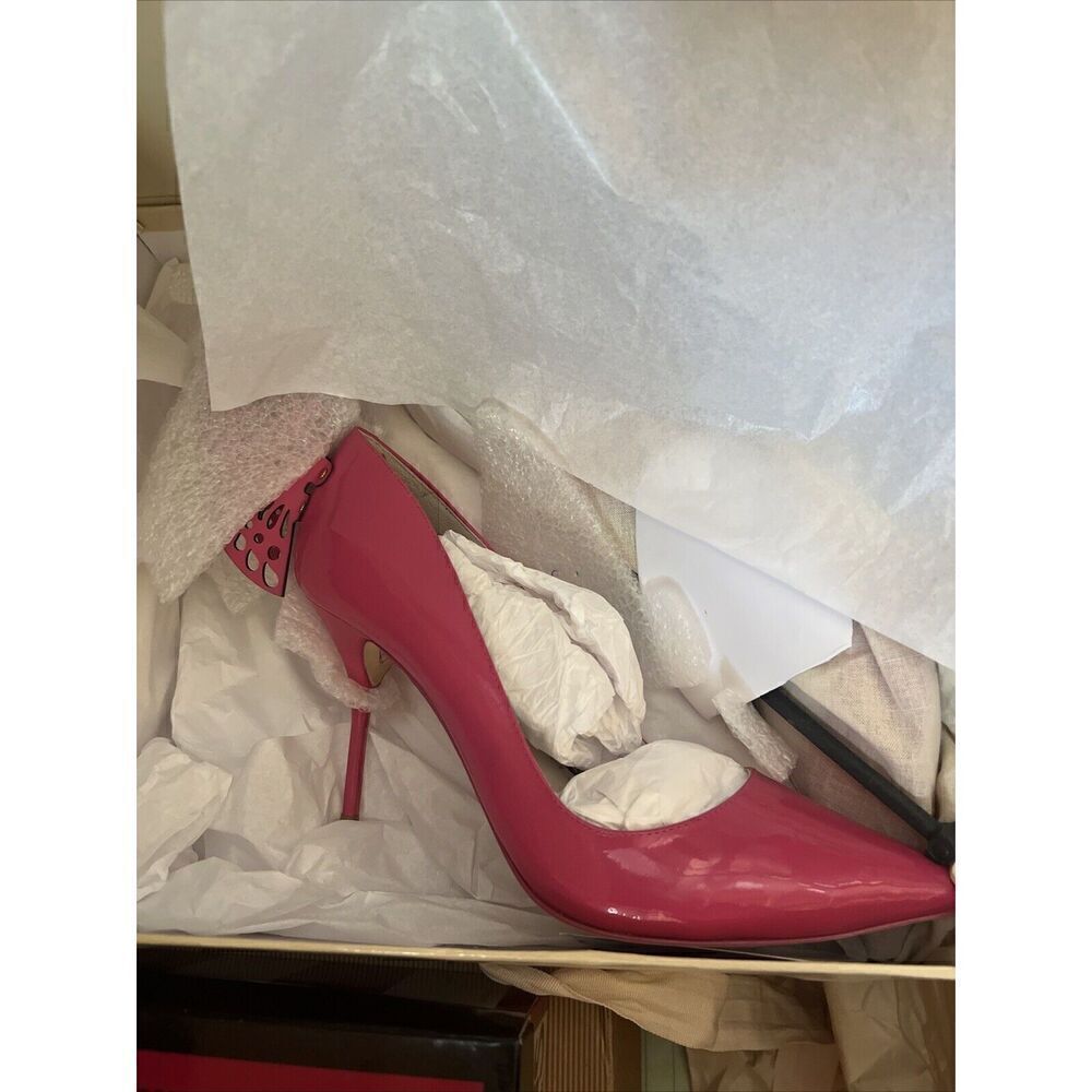 Sophia Webster Patent Leather Butterfly Pump Very berry pink Size EUR37 - Picture 2 of 4